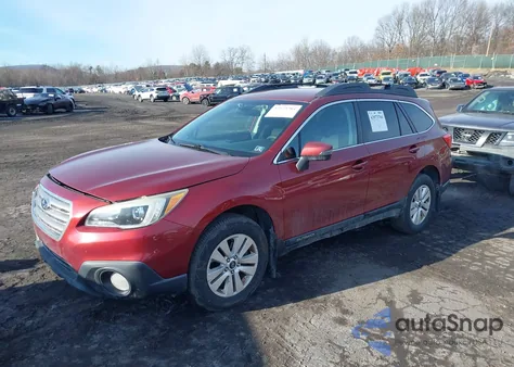 2015 Subaru Outback 2.5I Premium z USA, uszkodzony, nr VIN 4S4BSAFC8F3239390